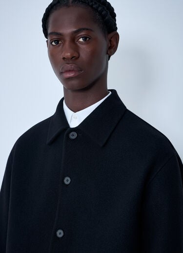Jil Sander Wool Shirt Black jil0161005
