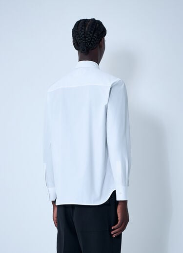 Cotton Button-Down Shirt Jil Sander Cotton Button-Down Shirt White jil0161006