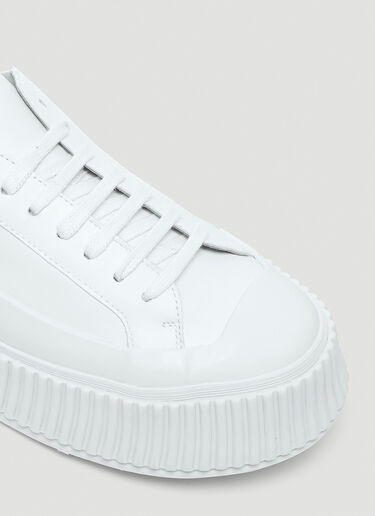 Ribbed-Sole Sneakers Jil Sander Ribbed-Sole Sneakers White jil0240018