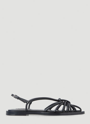 Jil Sander 나파 샌들 블랙 jil0248023