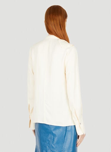 Open Chest Shirt Jil Sander Open Chest Shirt Cream jil0251002