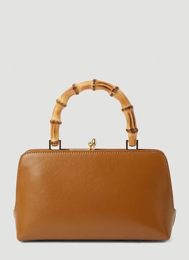Jil Sander 고지 미니 핸드백 브라운 jil0251021