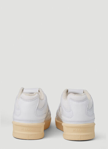 Jil Sander 바스켓 로 스니커즈 화이트 jil0251046