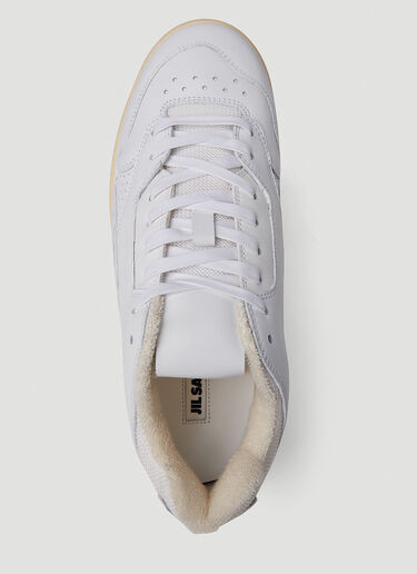 Jil Sander 바스켓 로 스니커즈 화이트 jil0251046