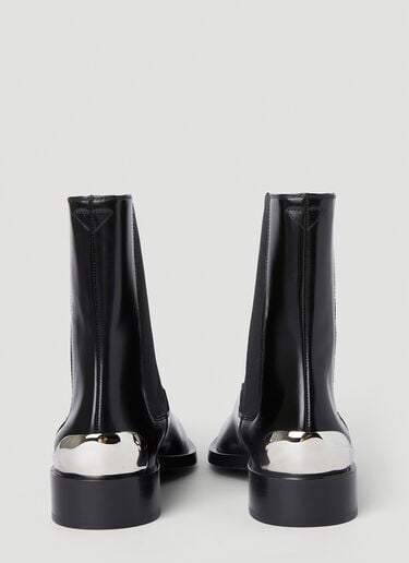 尖头切尔西靴 Jil Sander 尖头切尔西靴 黑色 jil0251048