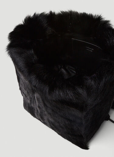 Dumpling 抽绳单肩包 Jil Sander Dumpling 抽绳单肩包 黑色 jil0251055
