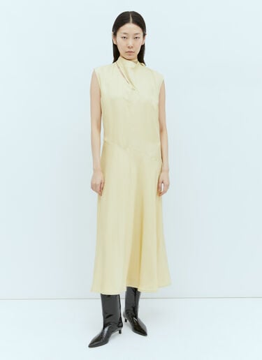 丝缎及地连衣裙 Jil Sander 丝缎及地连衣裙 黄色 jil0255001