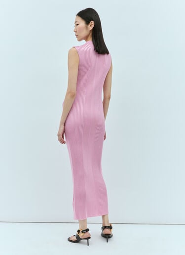 Ribbed Midi Dress Jil Sander Ribbed Midi Dress Pink jil0255012