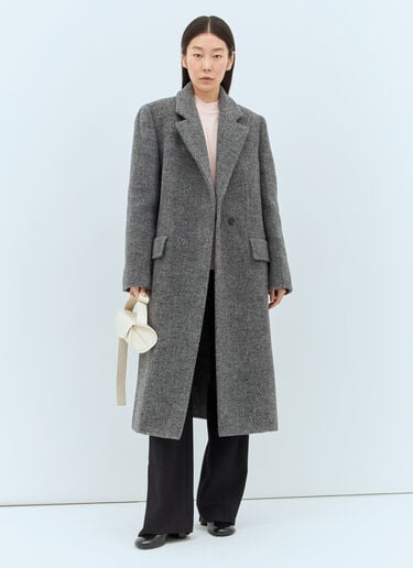 Jil Sander 테일러드 코트 그레이 jil0257001