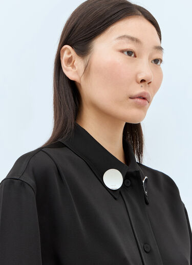 Satin Shirt Jil Sander Satin Shirt Black jil0257003