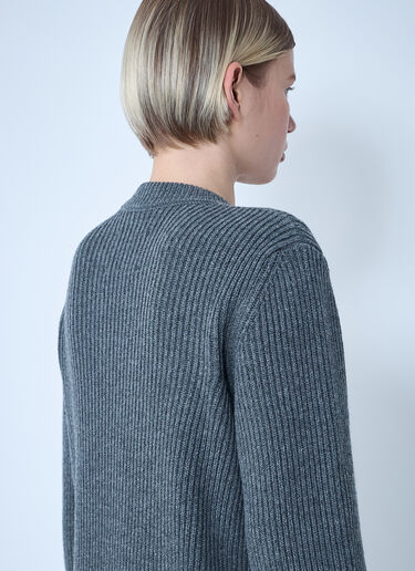 Jil Sander 叠层拼接针织衫 黑色 jil0262003