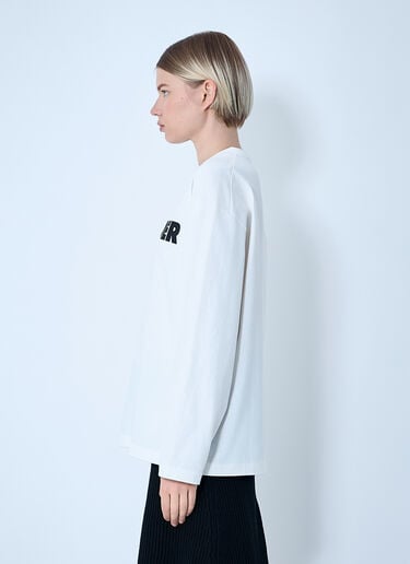 Logo Motif T-Shirt Jil Sander Logo Motif T-Shirt White jil0262007