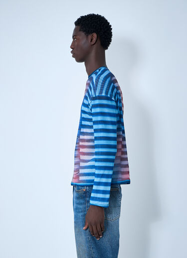 Jean Paul Gaultier Air Mesh Top Blue jpg0161002