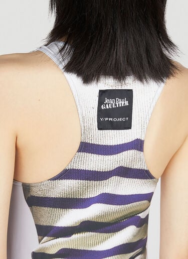 Trompe L'Oeil Marinier Dress Y/Project x Jean Paul Gaultier Trompe L'Oeil Marinier Dress White jpg0252003