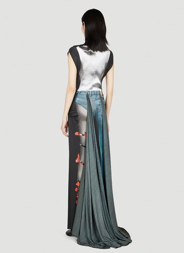트롱프뢰유 팬츠 드레스 Y/Project x Jean Paul Gaultier 트롱프뢰유 팬츠 드레스 블랙 jpg0252013