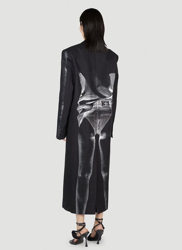 Trompe L'Oeil Janty Coat Y/Project x Jean Paul Gaultier Trompe L'Oeil Janty Coat Black jpg0252018