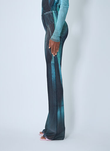 Water Mesh Pants Jean Paul Gaultier Water Mesh Pants Blue jpg0261004