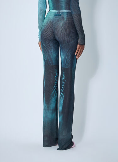Jean Paul Gaultier Water Mesh Pants Blue jpg0261004