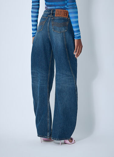 Jean Paul Gaultier Five-Pocket Jeans Blue jpg0261010
