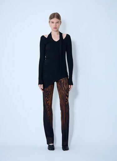 Piercing Top Jean Paul Gaultier Piercing Top Black jpg0261012