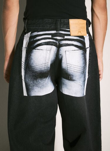 Body Mariniere 印花牛仔裤 Jean Paul Gaultier Body Mariniere 印花牛仔裤 黑色 jpg0357001