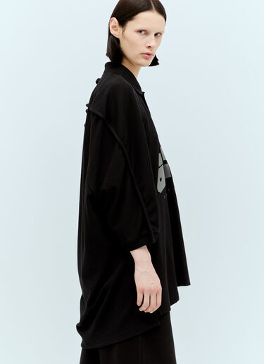 GLTR 폴로 티셔츠 Jean Paul Gaultier x Shayne Oliver GLTR 폴로 티셔츠 블랙 jps0257008