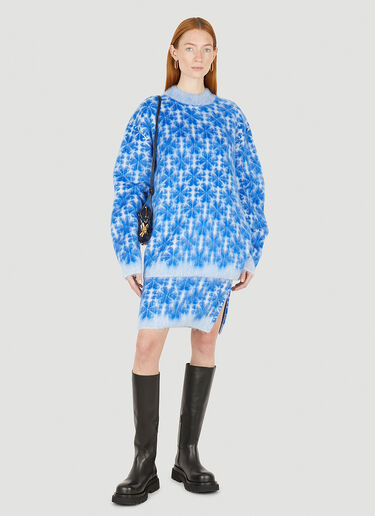 JORDANLUCA Arsenic Sweater Blue jrd0250006