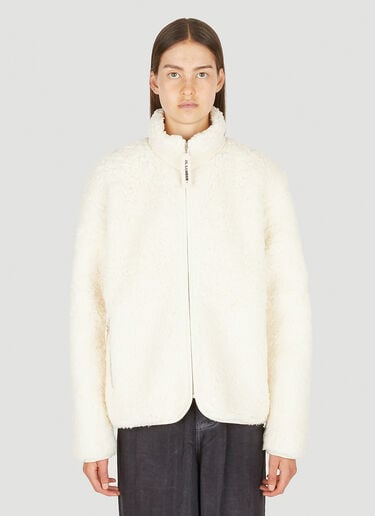 Teddy Zip Jacket Jil Sander+ Teddy Zip Jacket Cream jsp0249011