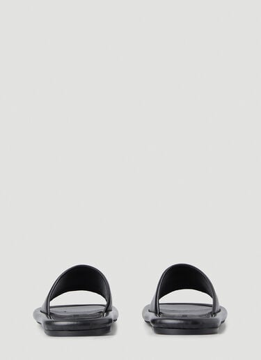 범퍼 플랫 샌들 JW Anderson 범퍼 플랫 샌들 블랙 jwa0149002