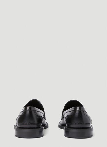 Anchor Logo Loafers JW Anderson Anchor Logo Loafers Black jwa0151004