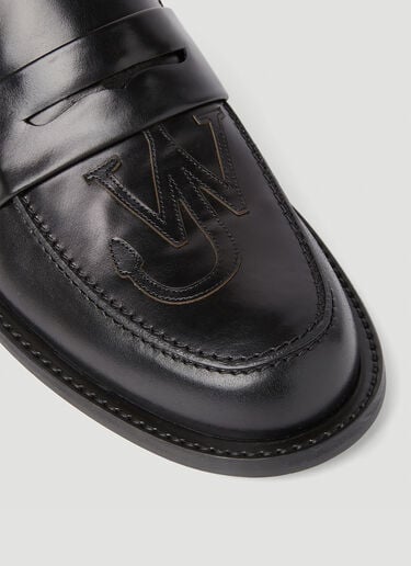 Anchor Logo Loafers JW Anderson Anchor Logo Loafers Black jwa0151004