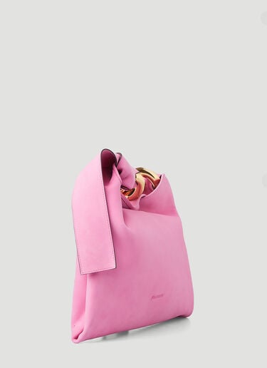 JW Anderson Chain Small Hobo Handbag   Pink jwa0246033