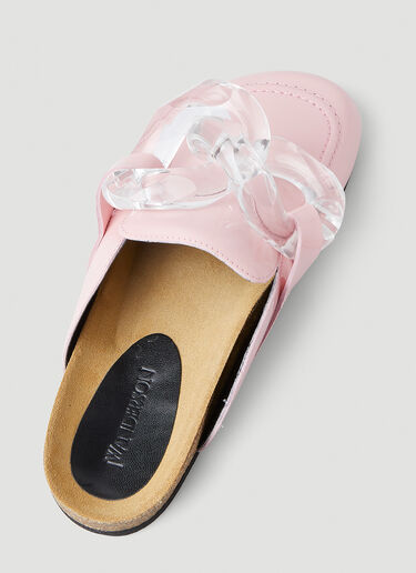Chain Backless Loafers JW Anderson Chain Backless Loafers Pink jwa0247038