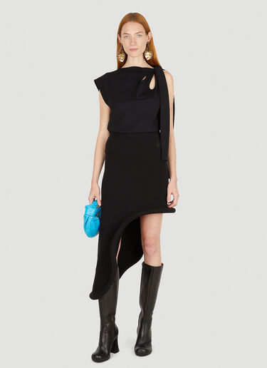 Cutout アシンメトリー カットアウトトップ JW Anderson Cutout アシンメトリー カットアウトトップ ブラック jwa0250003