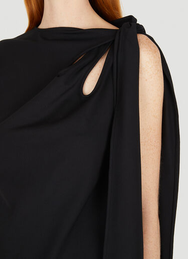 Cutout アシンメトリー カットアウトトップ JW Anderson Cutout アシンメトリー カットアウトトップ ブラック jwa0250003