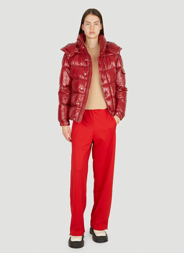 JW Anderson x Run Hany 트랙 팬츠 레드 jwa0250009