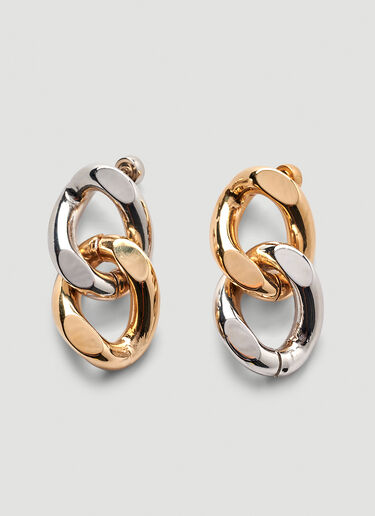 JW Anderson 체인 링크 드롭 이어링 골드 jwa0251028