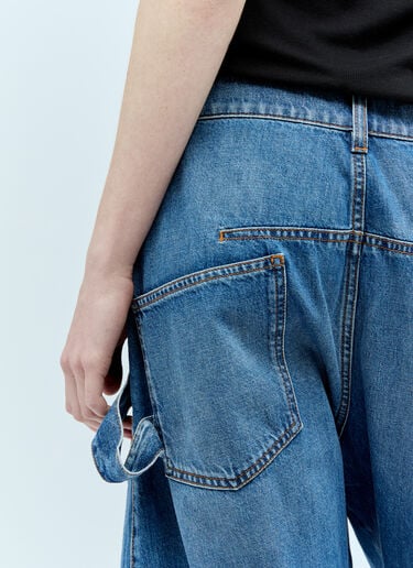 트위스티드 워크웨어 진 JW Anderson 트위스티드 워크웨어 진 블루 jwa0255008