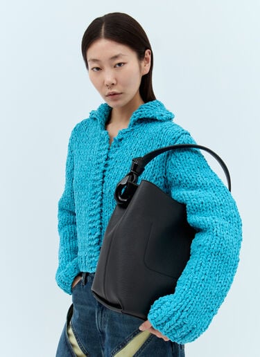 JW Anderson Corner 桶包 黑色 jwa0257027