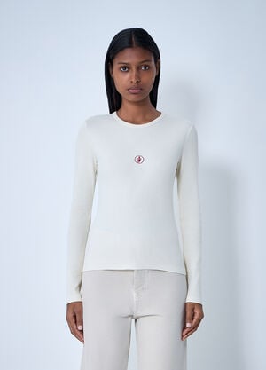 JW Anderson Logo Motif T-Shirt White jwa0261004