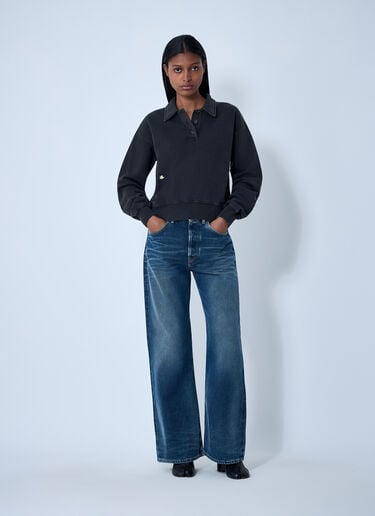 JW Anderson Polo Sweatshirt Black jwa0261006
