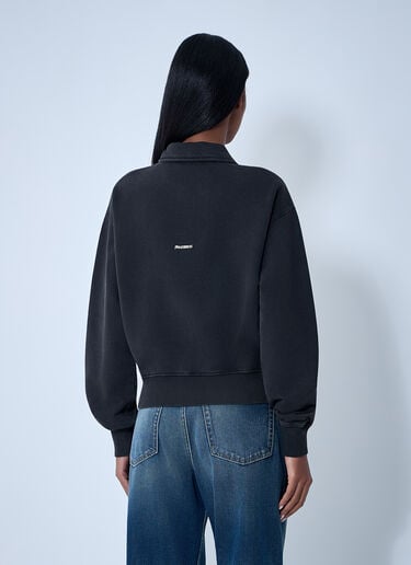 JW Anderson Polo Sweatshirt Black jwa0261006