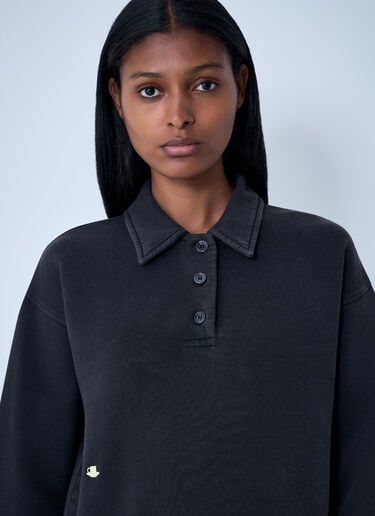 JW Anderson Polo Sweatshirt Black jwa0261006