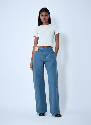 Twisted Pants JW Anderson Twisted Pants Blue jwa0261008