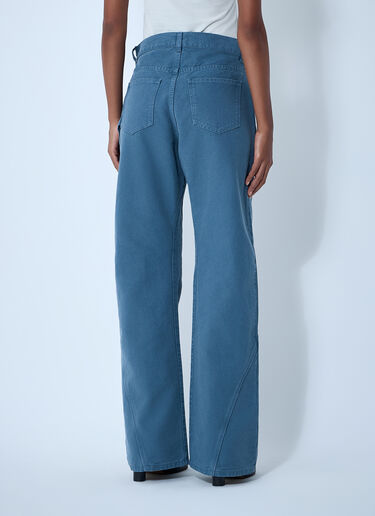 JW Anderson Twisted Pants Blue jwa0261008