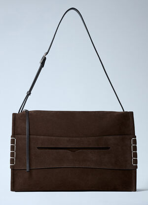 JW Anderson Leather Loafer Bag Brown jwa0261011