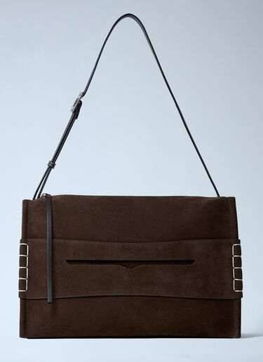 Leather Loafer Bag JW Anderson Leather Loafer Bag Brown jwa0261011