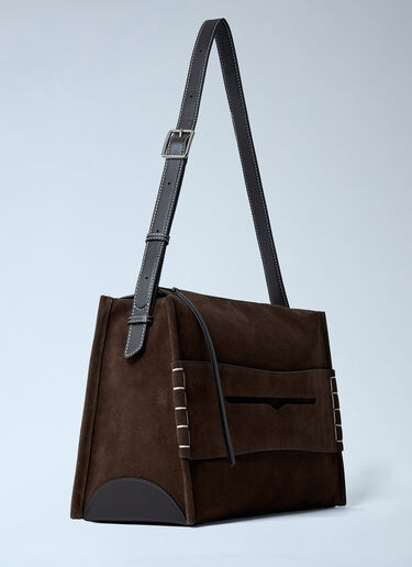 Leather Loafer Bag JW Anderson Leather Loafer Bag Brown jwa0261011