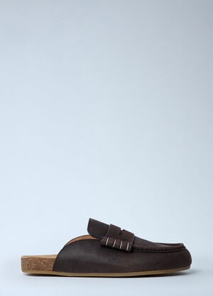 JW Anderson Stitch Loafers Brown jwa0261013