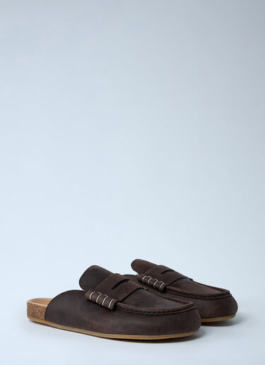 Stitch Loafers JW Anderson Stitch Loafers Brown jwa0261013